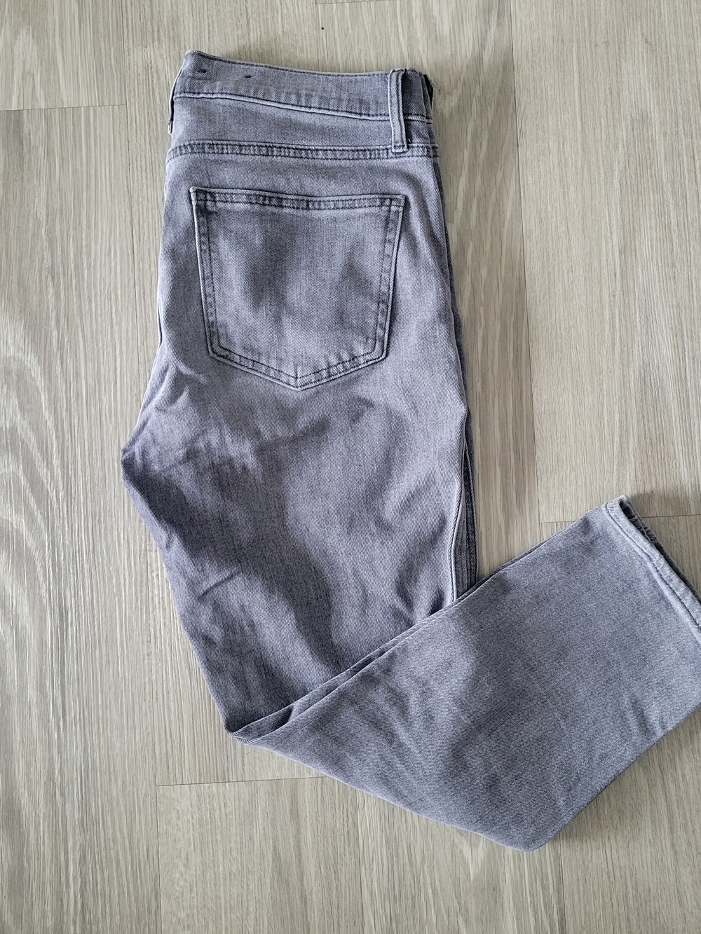 Classic GAP 28/8 Petite Vintage Slim Mid Rise Gray Women's Jeans